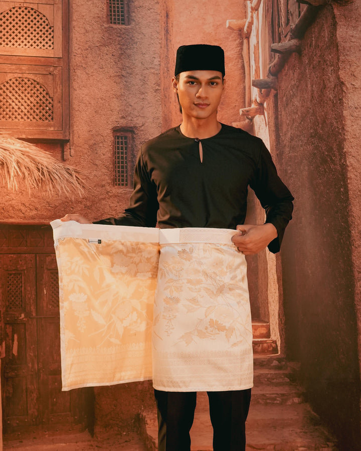 Seri Istana Instant Sampin Adult - Black & Gold