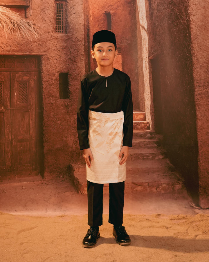 Seri Kenanga Instant Sampin Kid - Offwhite & Gold