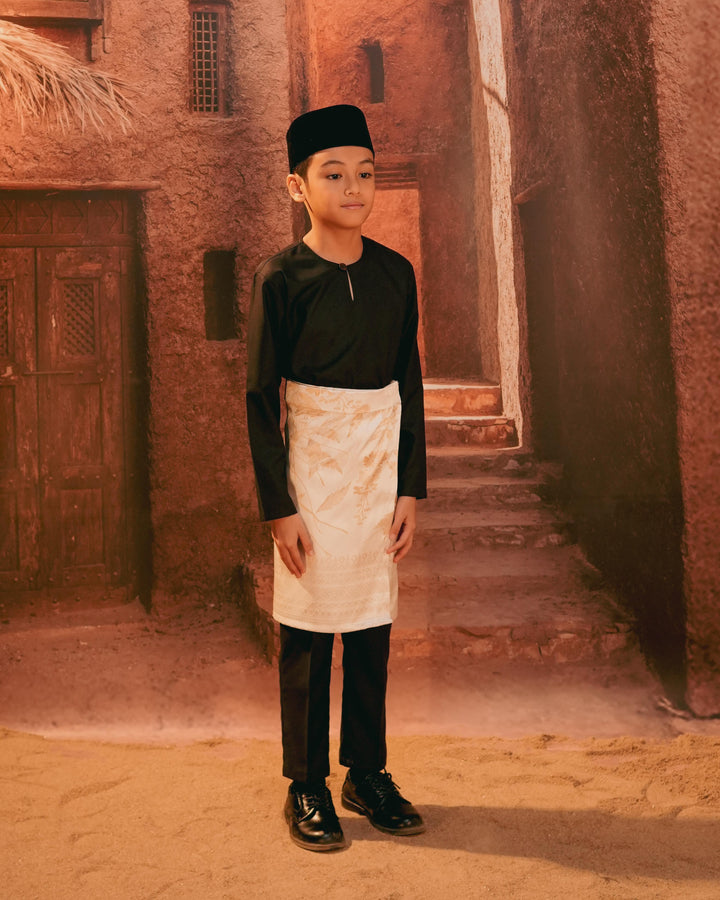 Seri Kenanga Instant Sampin Kid - Offwhite & Gold