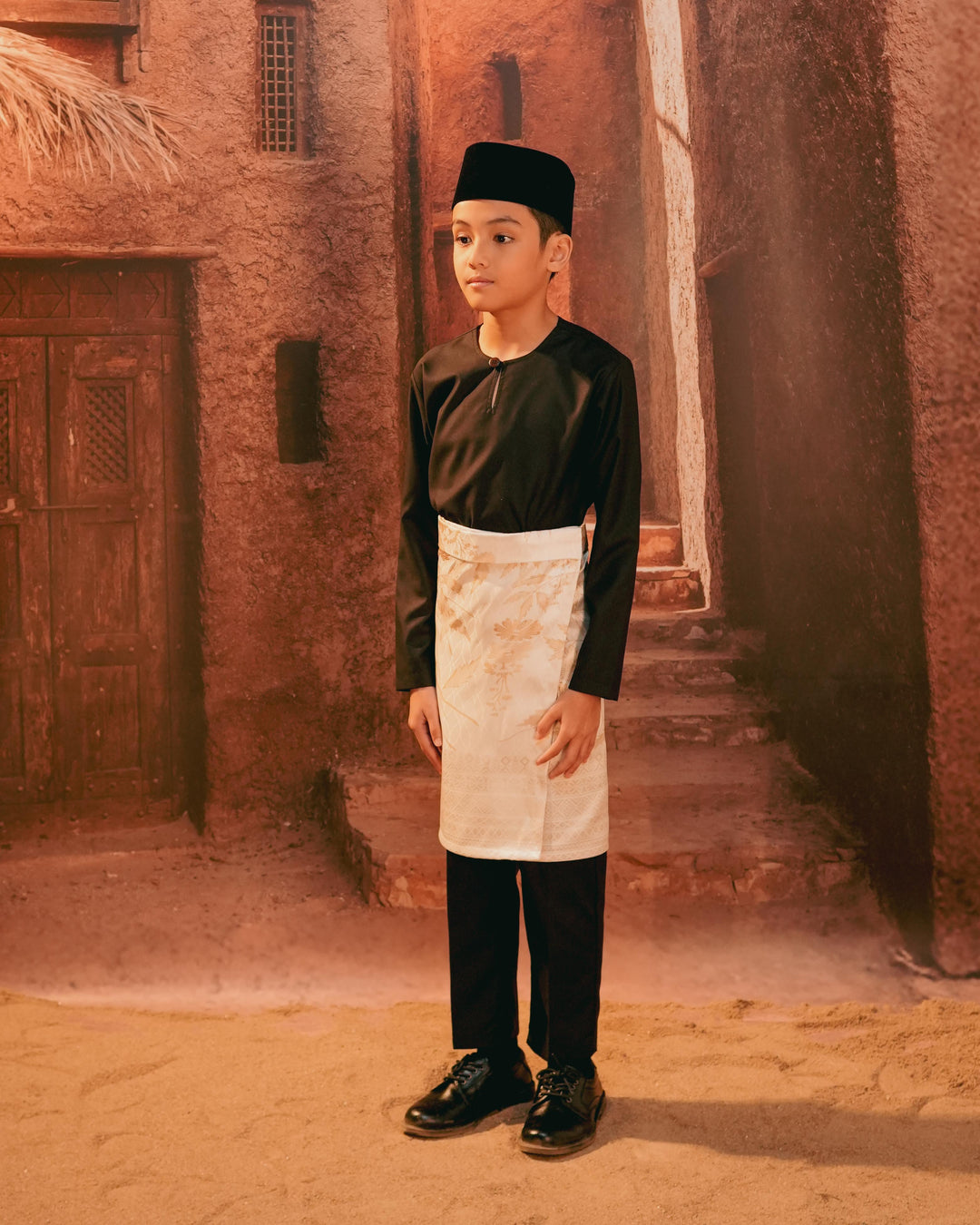 Seri Kenanga Instant Sampin Kid - Offwhite & Gold