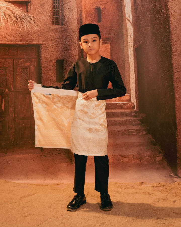 Seri Kenanga Instant Sampin Kid - Offwhite & Gold