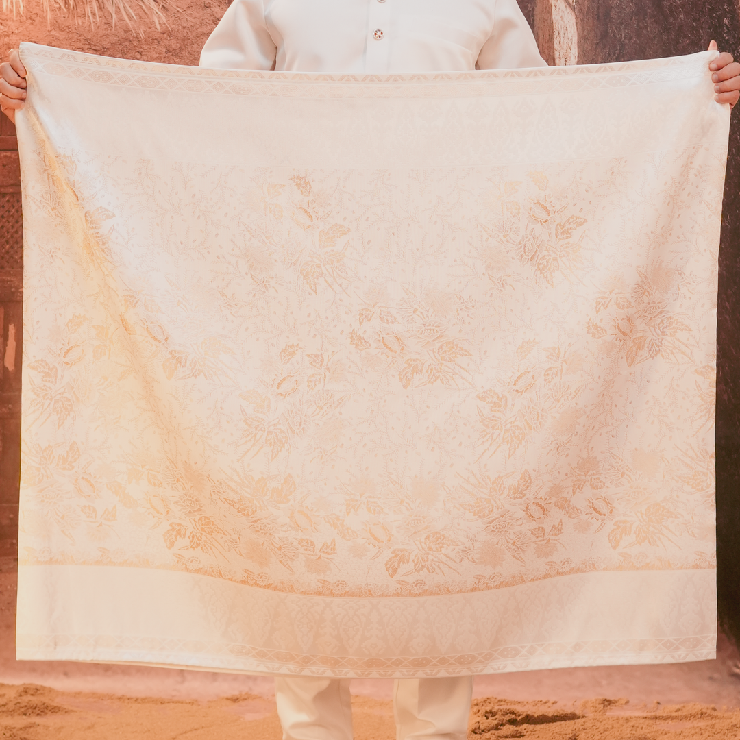 Seri Istana Original Sampin Adult - Offwhite & Soft Gold