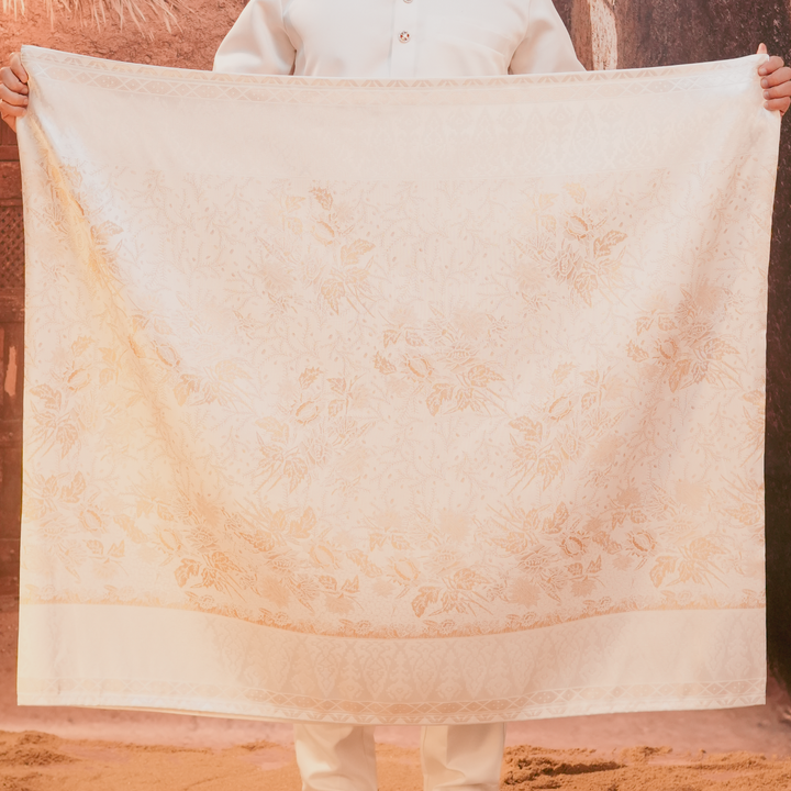 Seri Istana Original Sampin Adult - Offwhite & Soft Gold