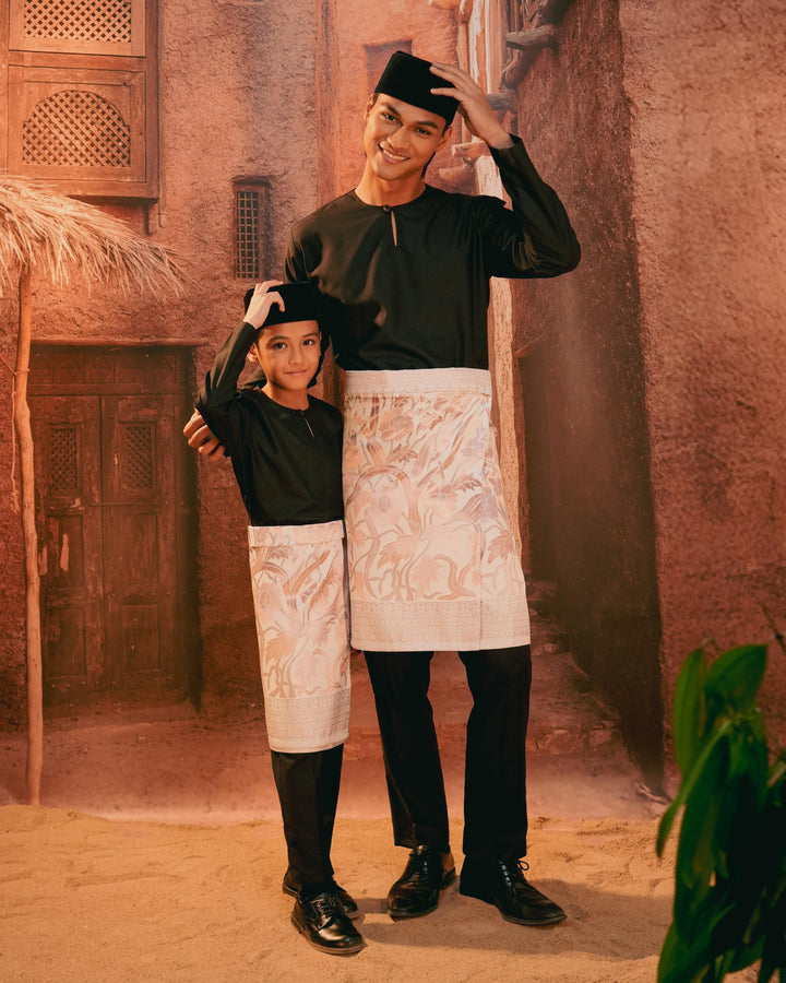 Anyaman Lestari Instant Sampin Adult - Soft Pink & Purple