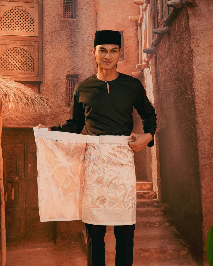 Anyaman Lestari Instant Sampin Adult - Soft Pink & Purple