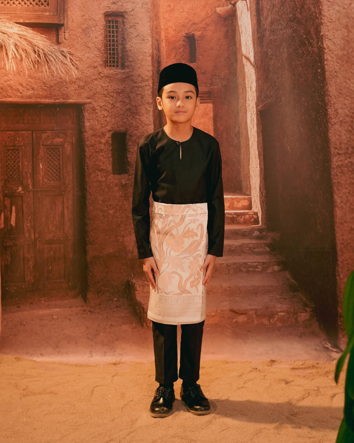 Anyaman Lestari Instant Sampin Kid - Soft Pink & Purple