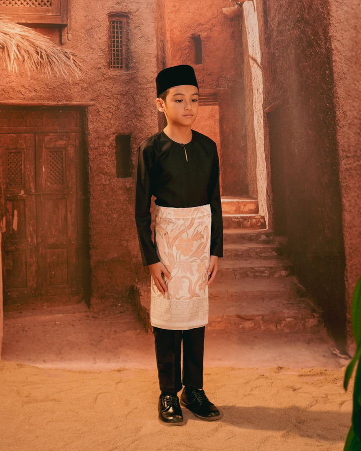 Anyaman Lestari Instant Sampin Kid - Soft Pink & Purple