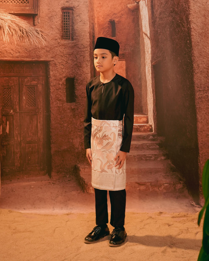 Anyaman Lestari Instant Sampin Kid - Soft Pink & Purple