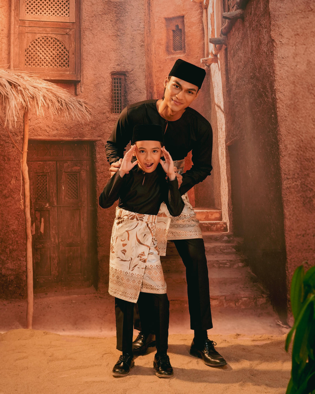 Padi Instant Sampin Kid - Offwhite & Brown