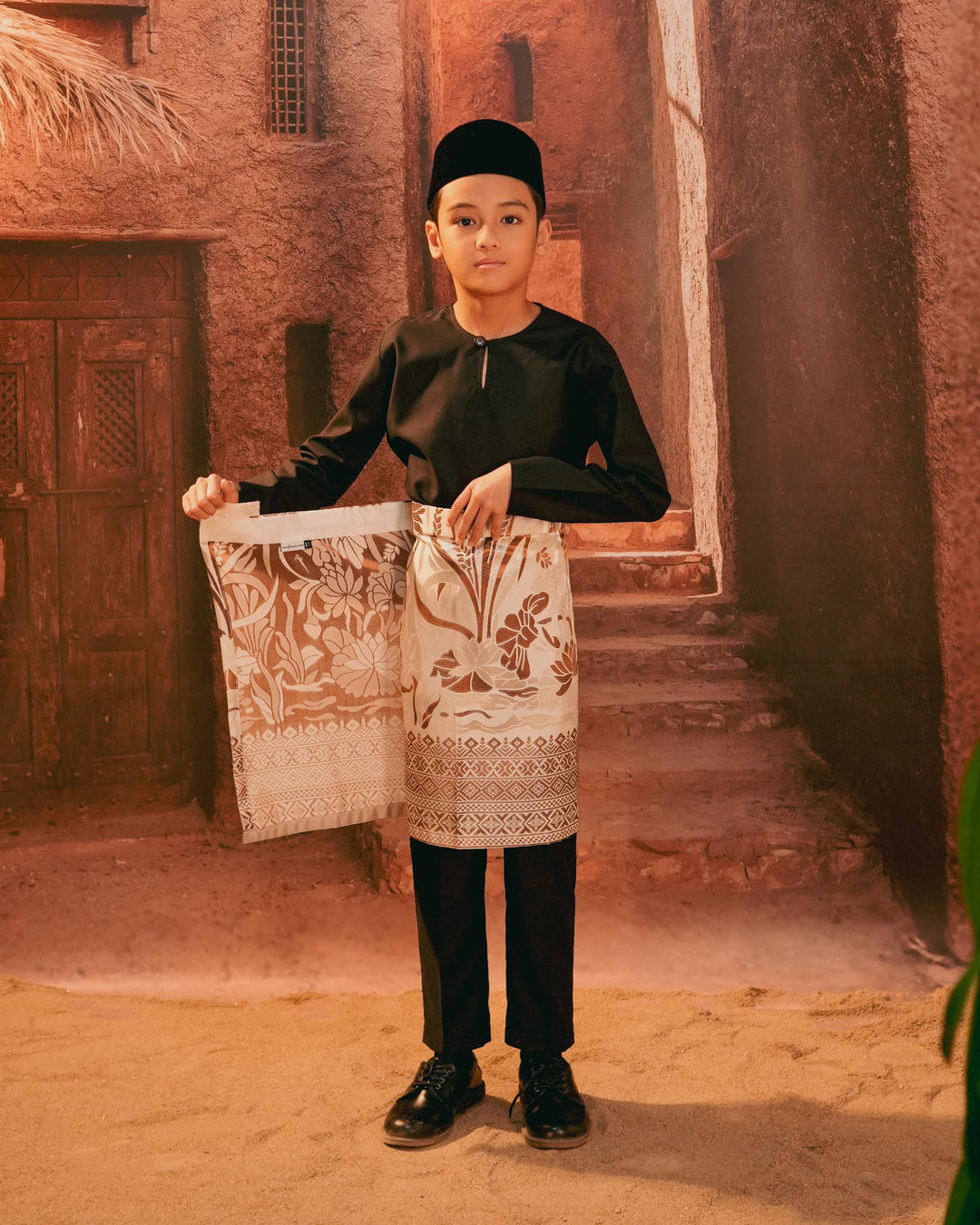 Padi Instant Sampin Kid - Offwhite & Brown