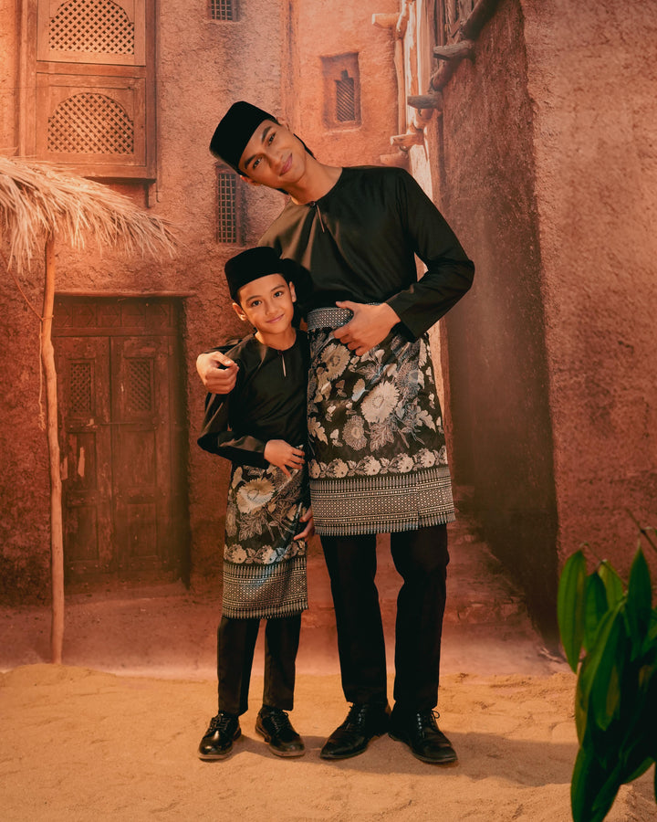 Kekwa Warisan Instant Sampin Kid - Black & Silver