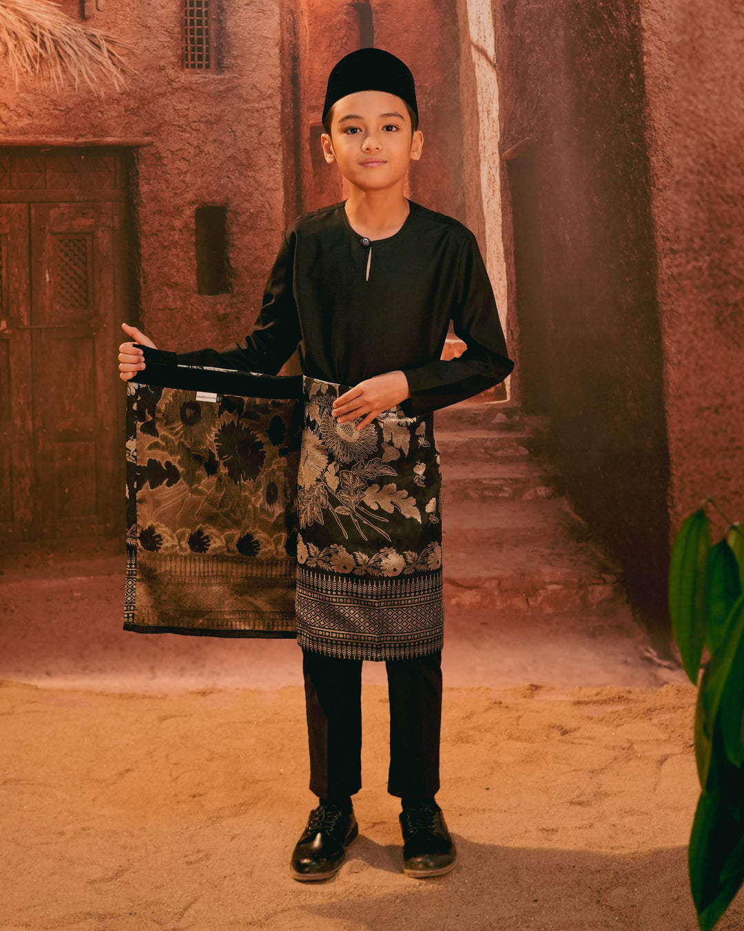 Kekwa Warisan Instant Sampin Kid - Black & Silver