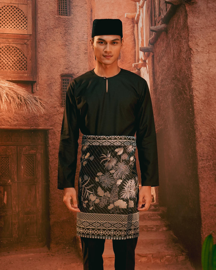 Purnama Instant Sampin Adult - Black & Silver