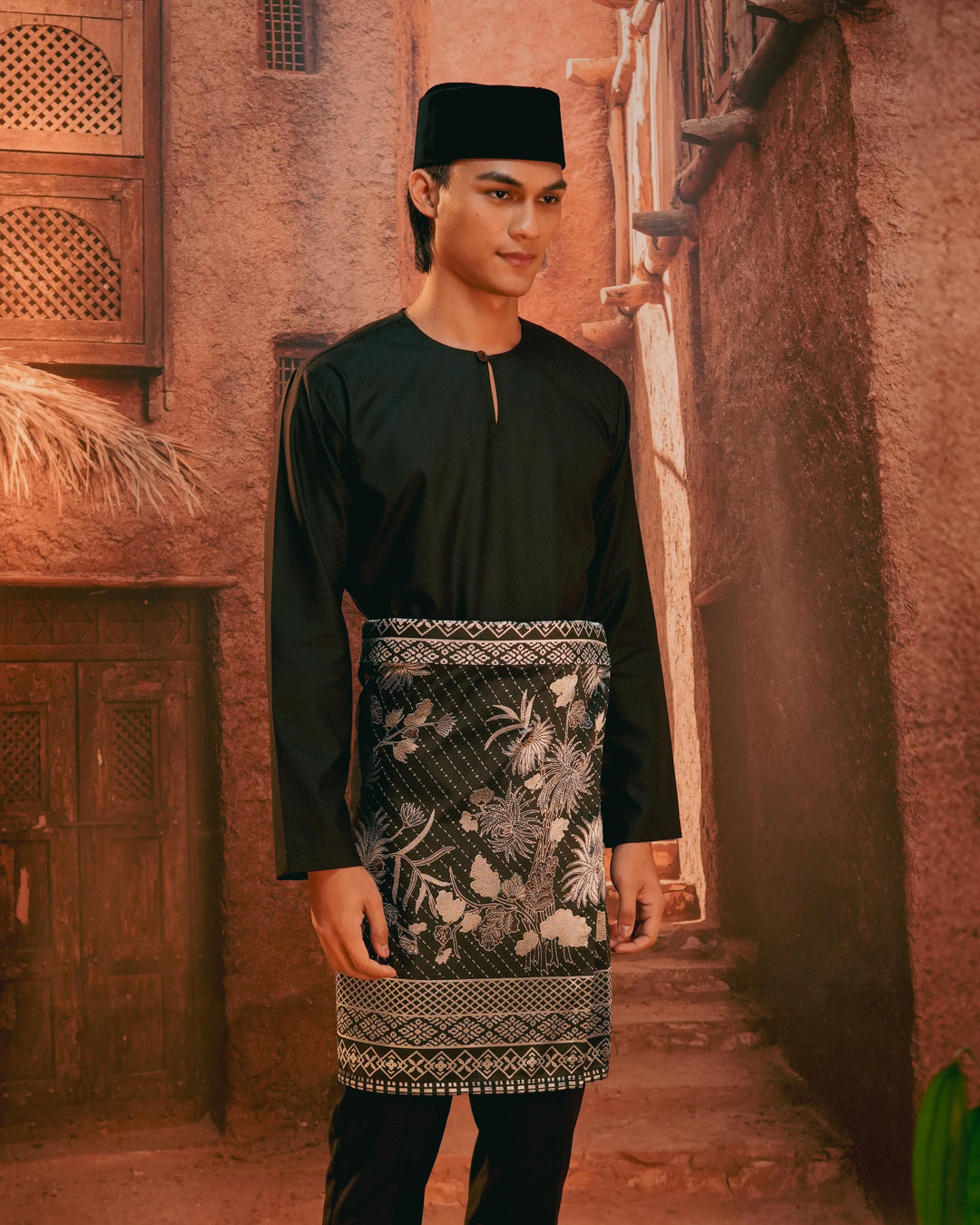 Purnama Instant Sampin Adult - Black & Silver