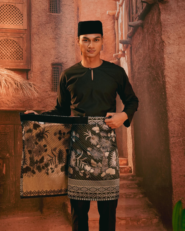 Purnama Instant Sampin Adult - Black & Silver