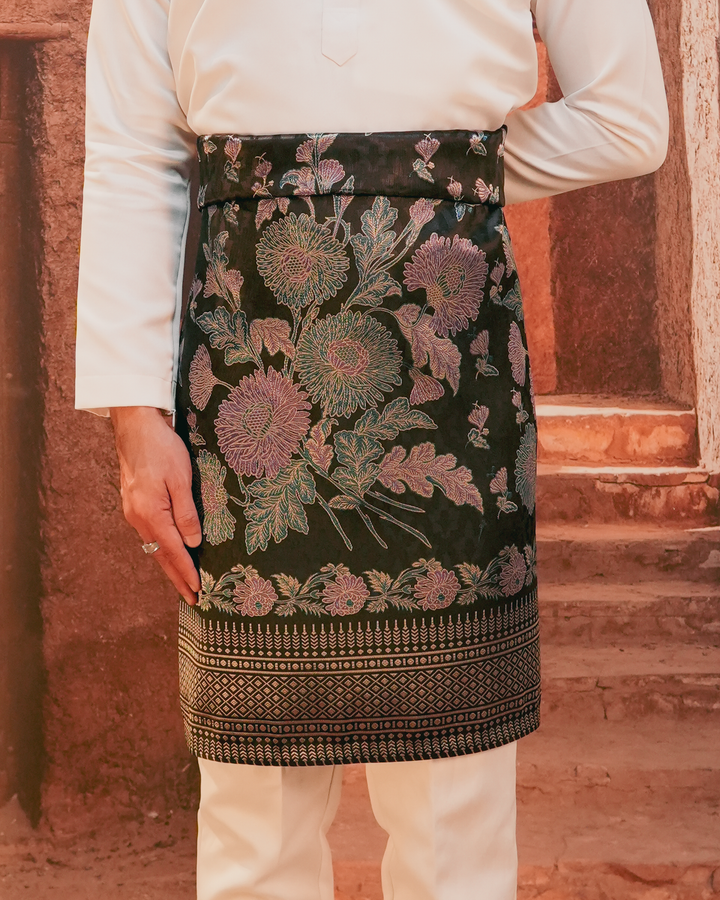 Kekwa Warisan Original Sampin Adult - Purple & Blue