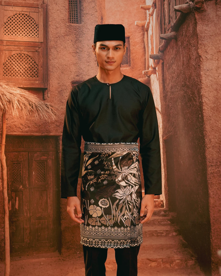 Rimba Hijau Instant Sampin Adult - Black & Silver