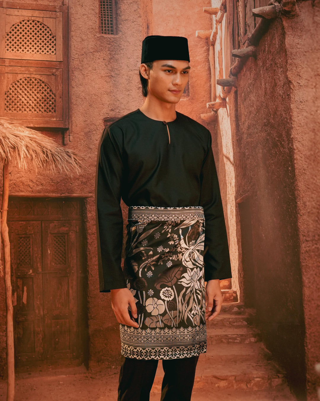 Rimba Hijau Instant Sampin Adult - Black & Silver