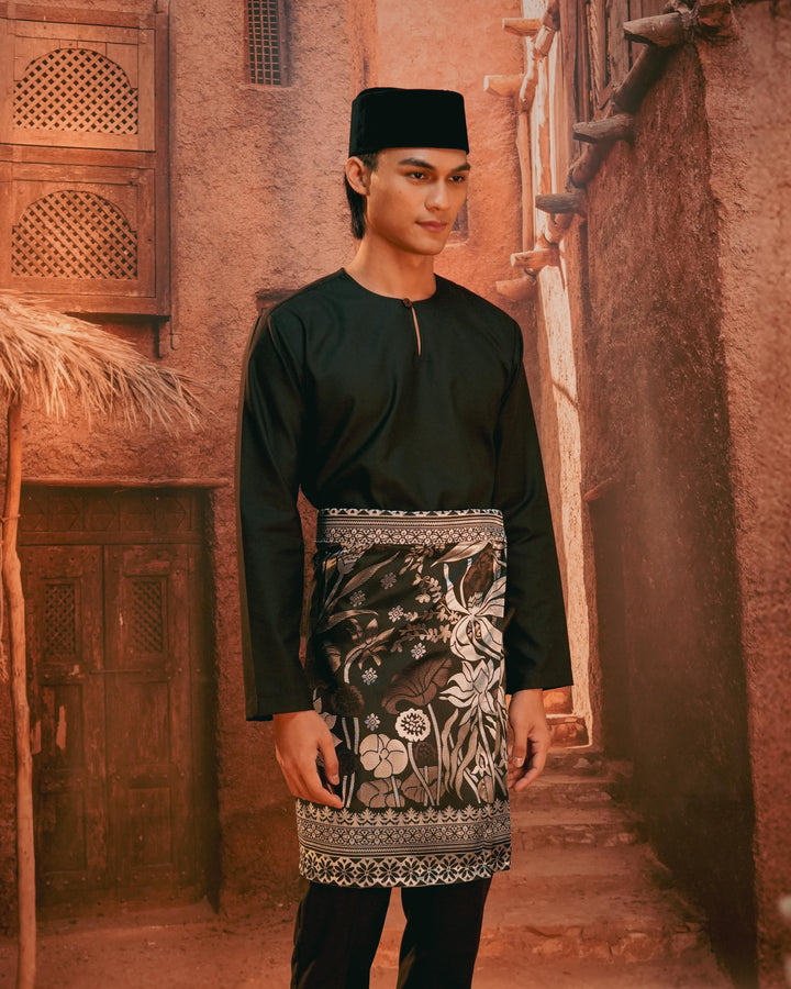 Rimba Hijau Instant Sampin Adult - Black & Silver