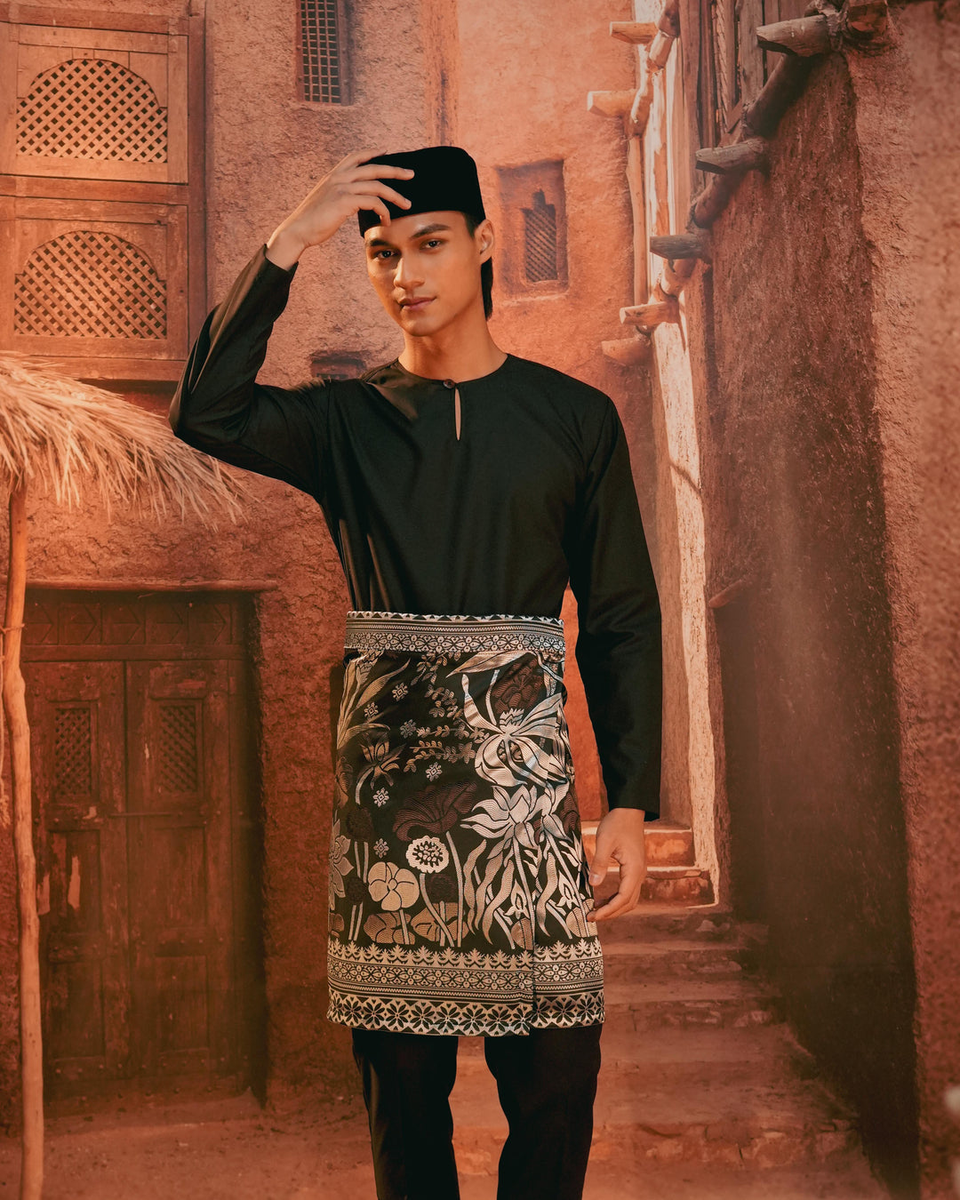 Rimba Hijau Instant Sampin Adult - Black & Silver