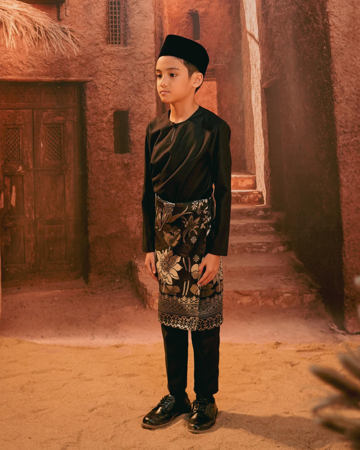 Rimba Hijau Instant Sampin Kid - Black & Silver