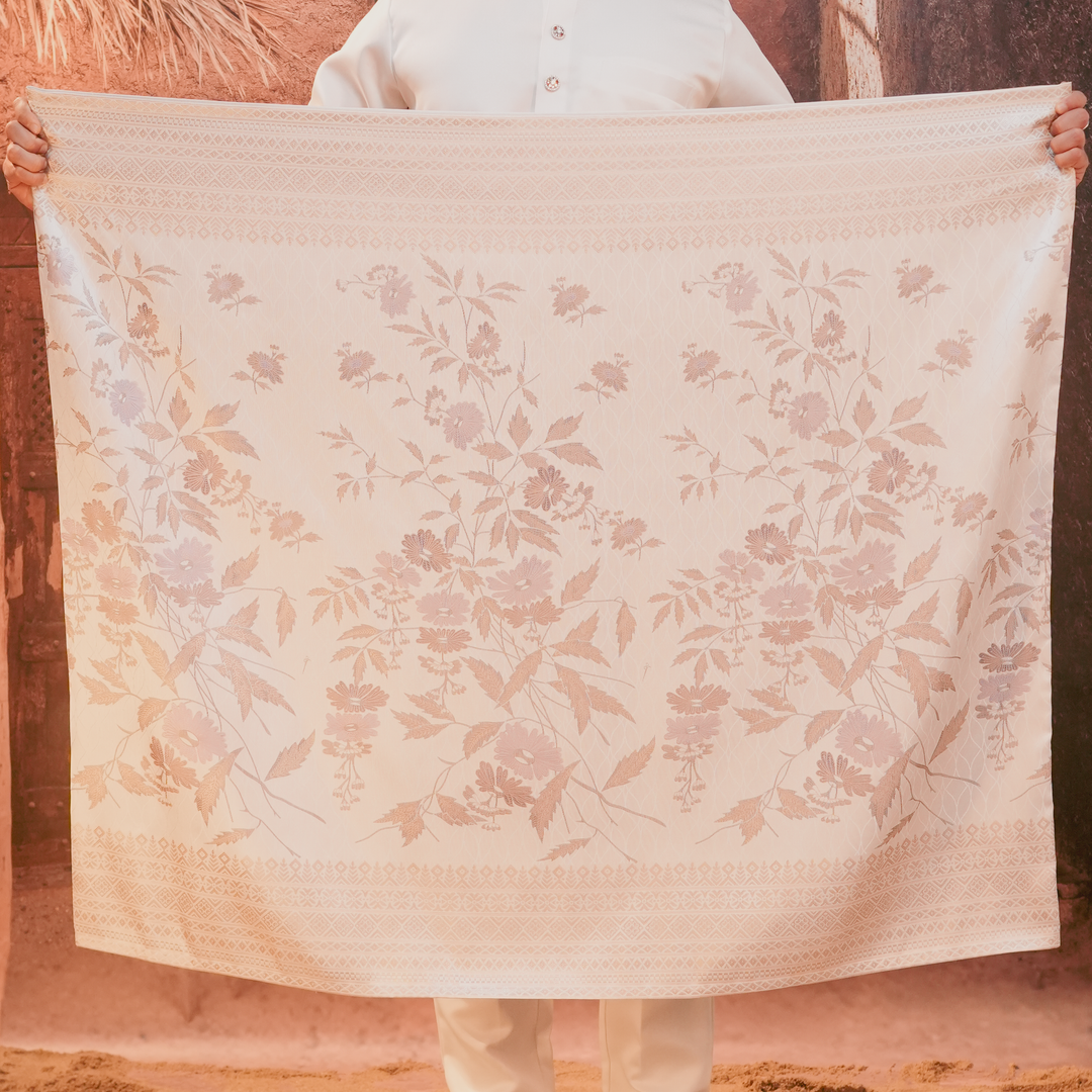 Seri Kenanga Original Sampin Adult - Soft Purple & Gold