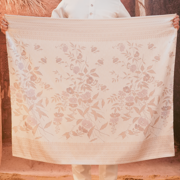 Seri Kenanga Original Sampin Adult - Soft Purple & Gold