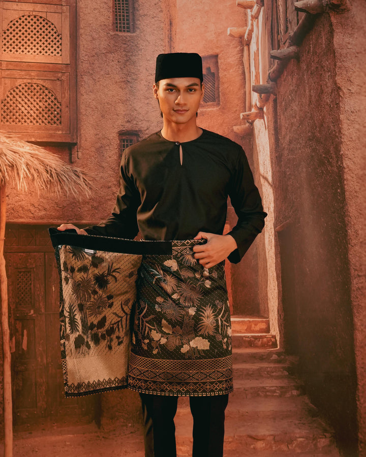 Purnama Instant Sampin Adult - Black & Gold