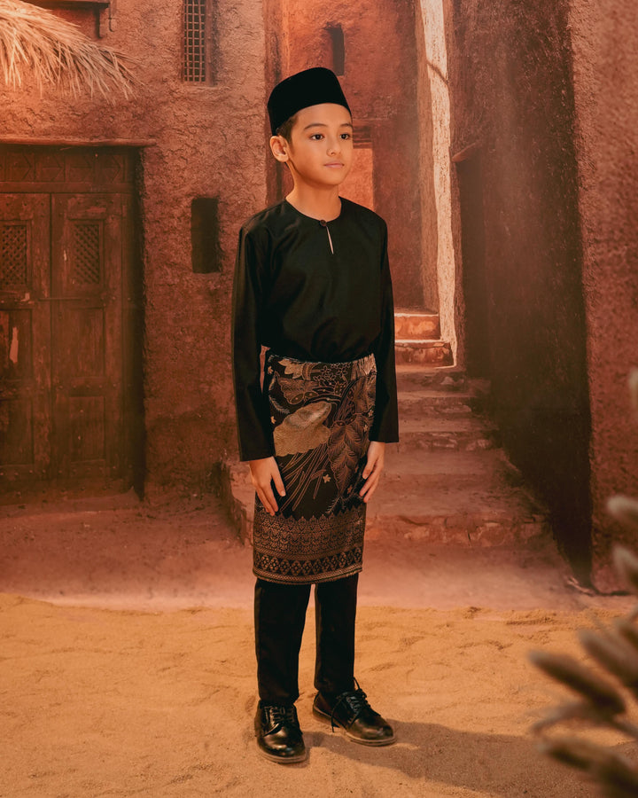 Bunga Seri Instant Sampin Kid - Black & Gold