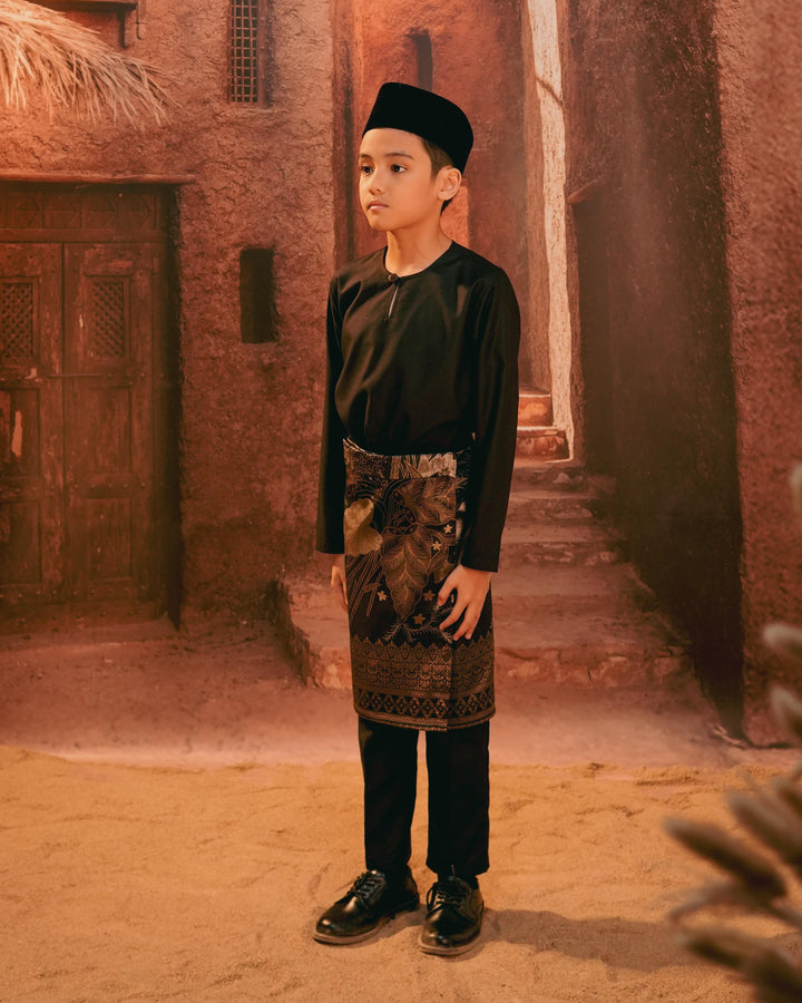 Bunga Seri Instant Sampin Kid - Black & Gold