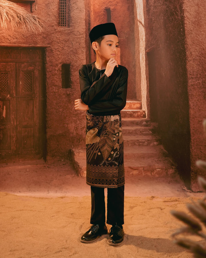 Bunga Seri Instant Sampin Kid - Black & Gold