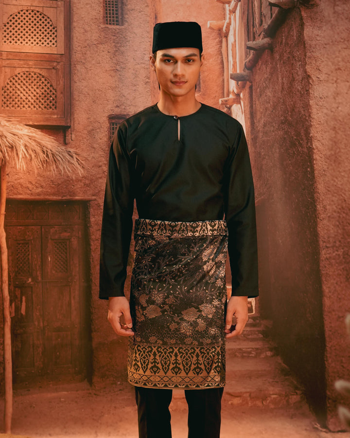 Seri Istana Instant Sampin Adult - Black & Gold