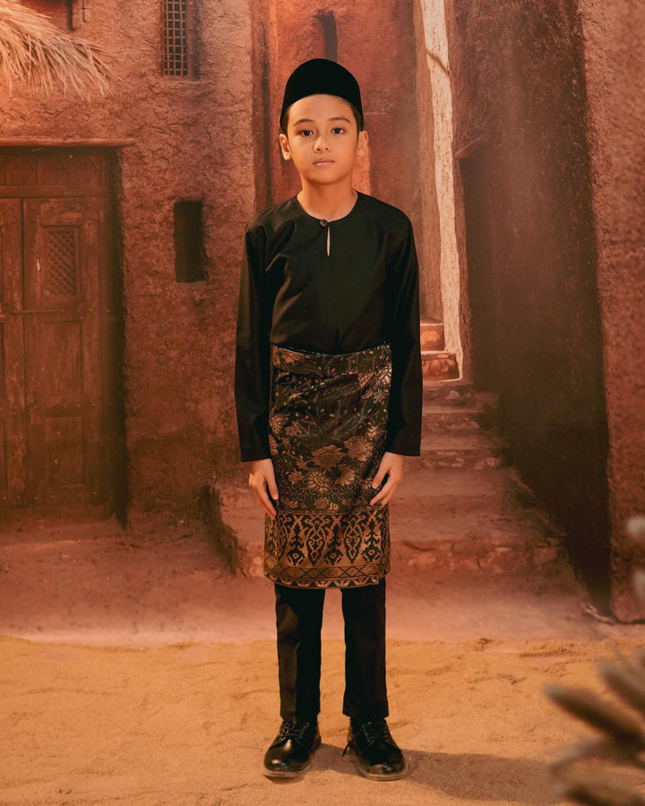 Seri Istana Instant Sampin Kid - Black & Gold