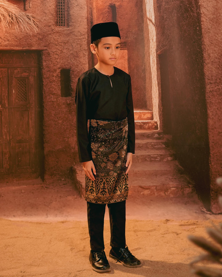 Seri Istana Instant Sampin Kid - Black & Gold