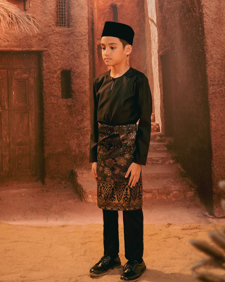 Seri Istana Instant Sampin Kid - Black & Gold