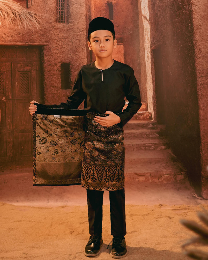 Seri Istana Instant Sampin Kid - Black & Gold