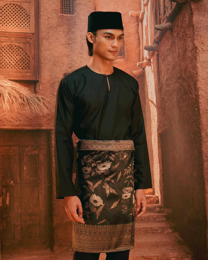 Seri Kenanga Instant Sampin Adult - Black & Gold