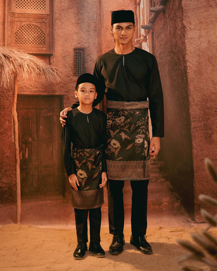 Seri Kenanga Instant Sampin Kid - Black & Gold