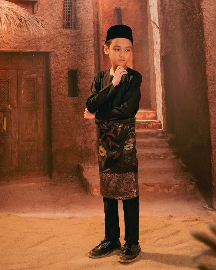 Seri Kenanga Instant Sampin Kid - Black & Gold