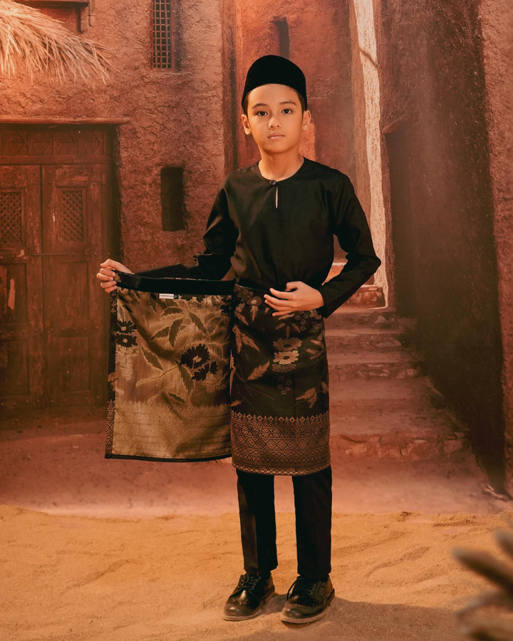 Seri Kenanga Instant Sampin Kid - Black & Gold