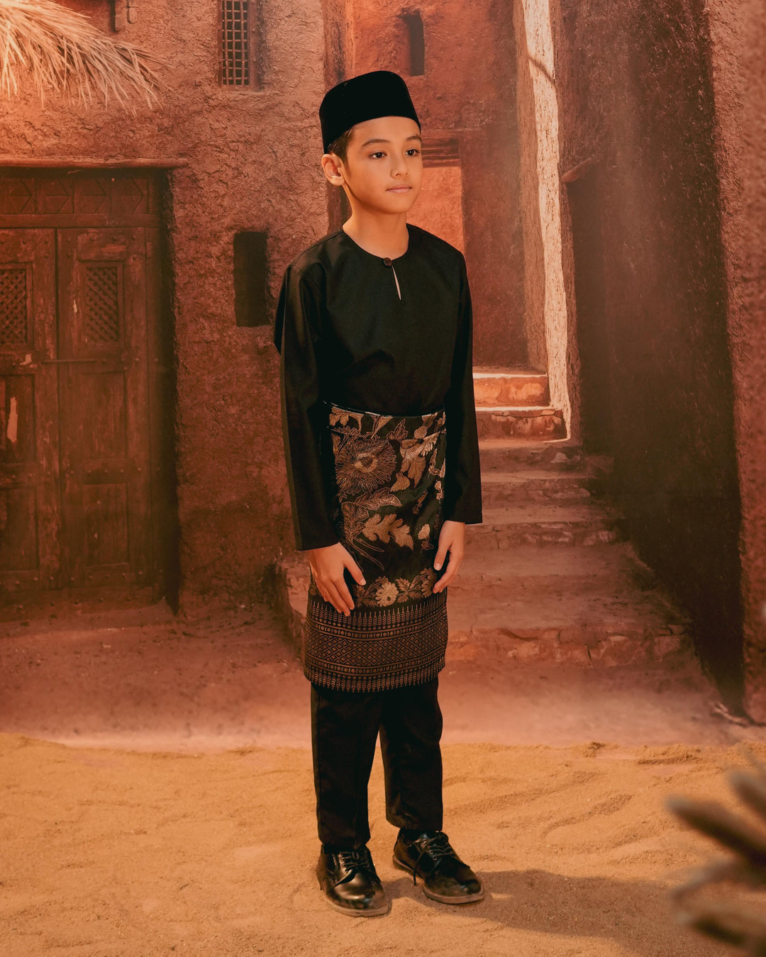 Kekwa Warisan Instant Sampin Kid - Black & Gold