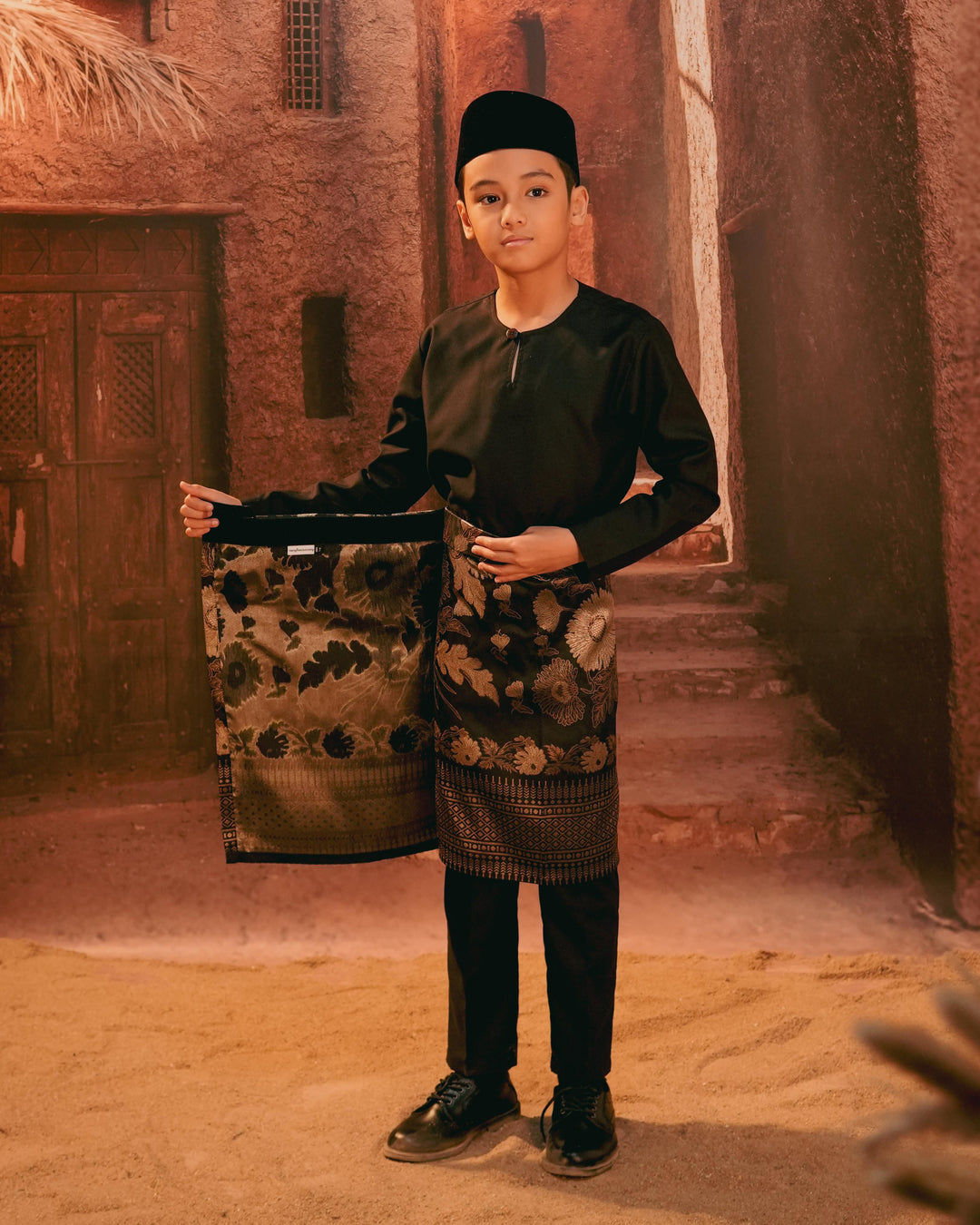 Kekwa Warisan Instant Sampin Kid - Black & Gold