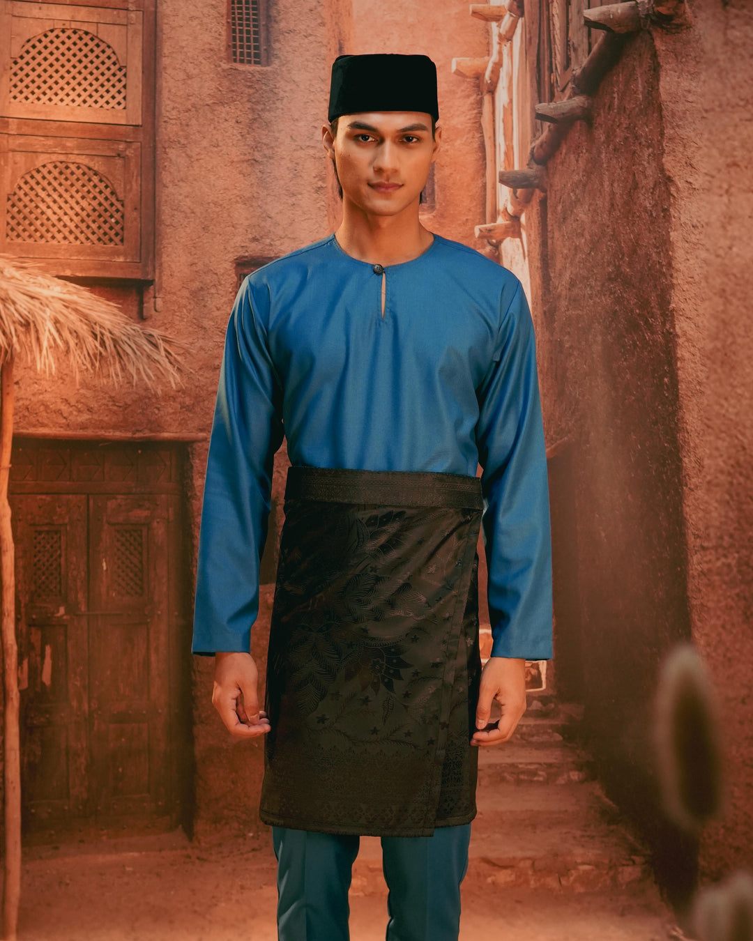 Bunga Seri Instant Sampin Adult - Black & Black