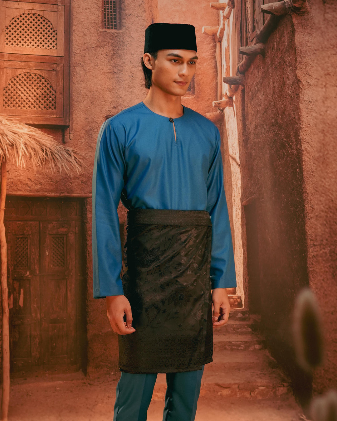 Bunga Seri Instant Sampin Adult - Black & Black