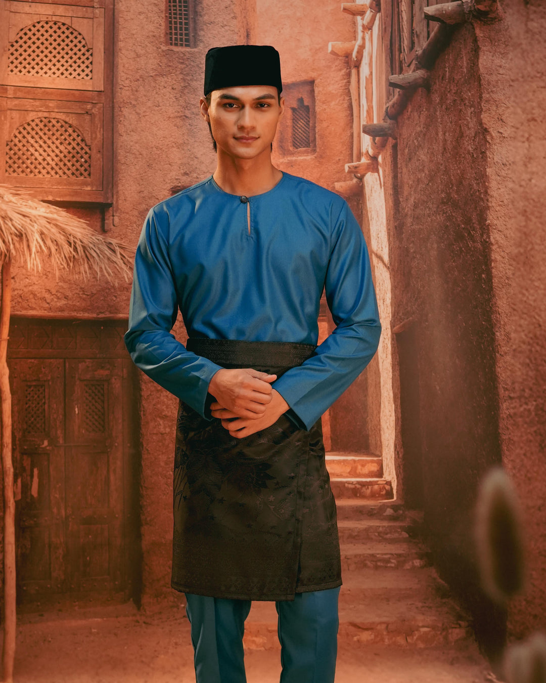 Bunga Seri Instant Sampin Adult - Black & Black