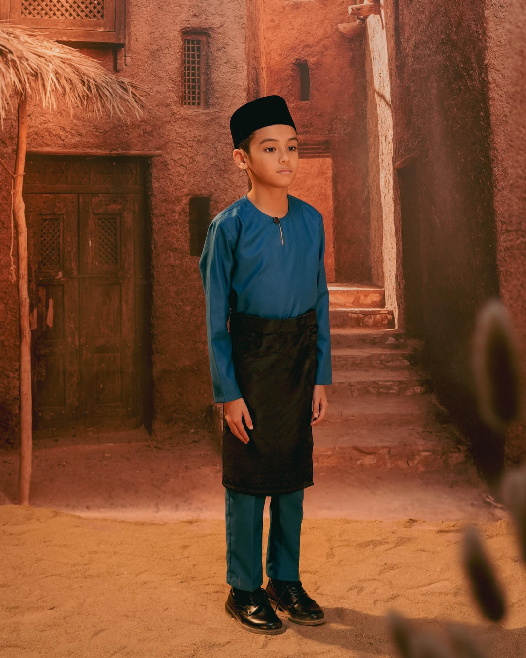 Bunga Seri Instant Sampin Kid - Black & Black