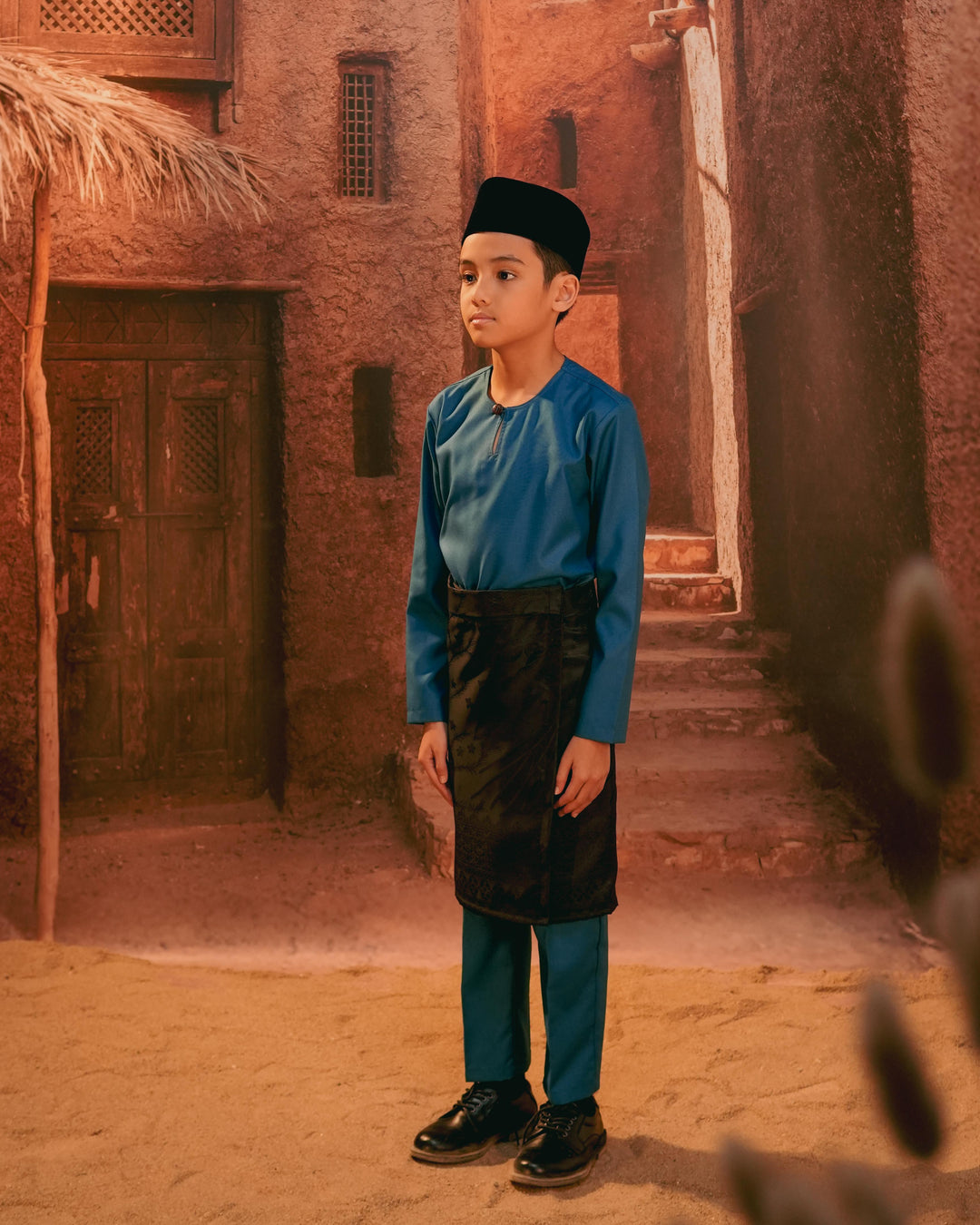 Bunga Seri Instant Sampin Kid - Black & Black