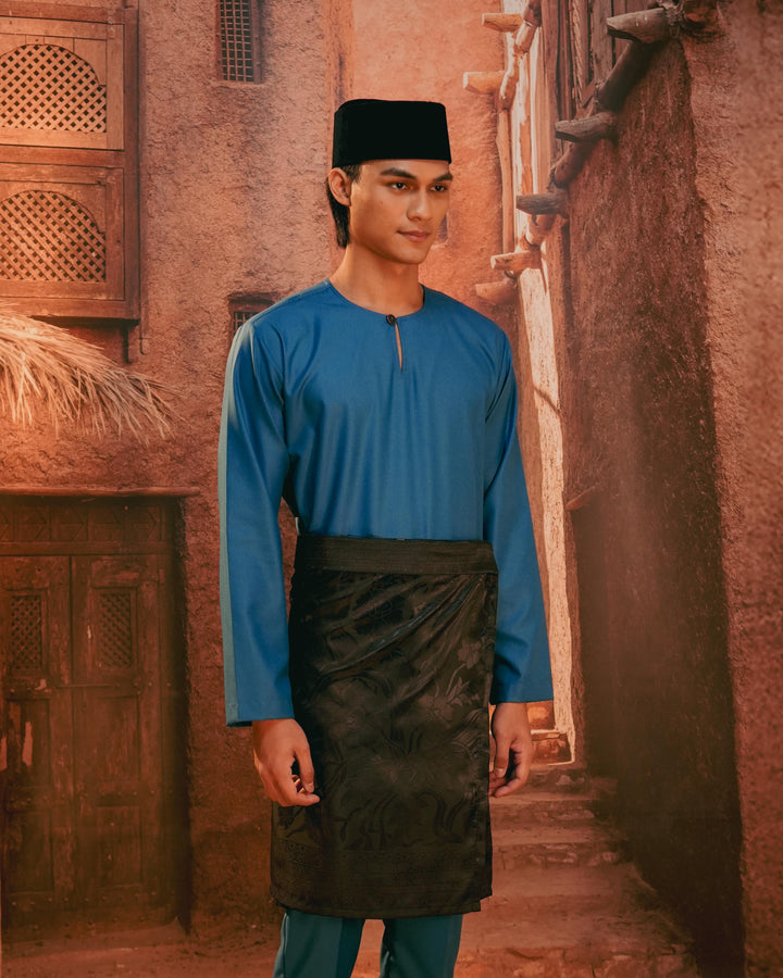 Anyaman Lestari Instant Sampin Adult - Black & Black