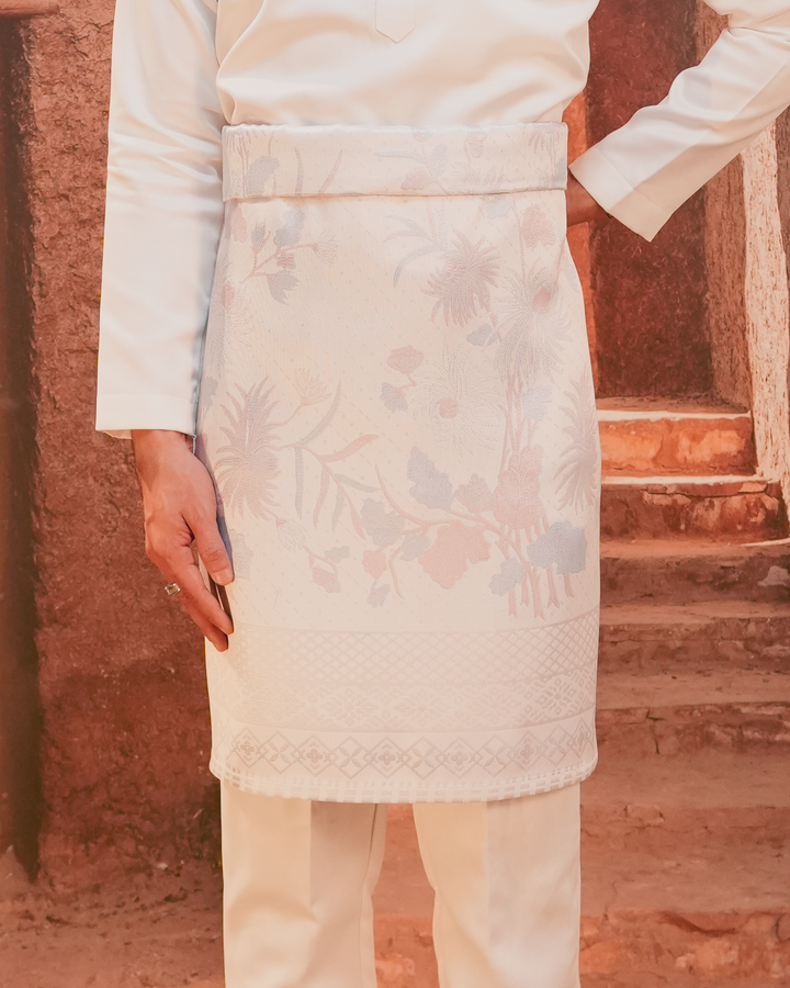 Purnama Original Sampin Adult - Soft Blue & Purple