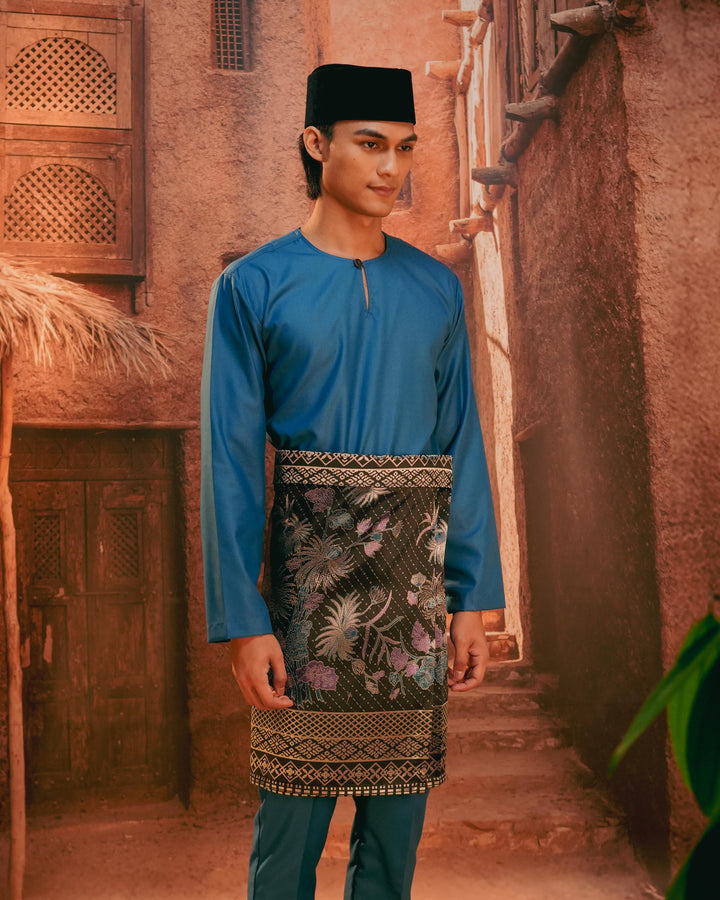 Purnama Instant Sampin Adult - Purple & Blue